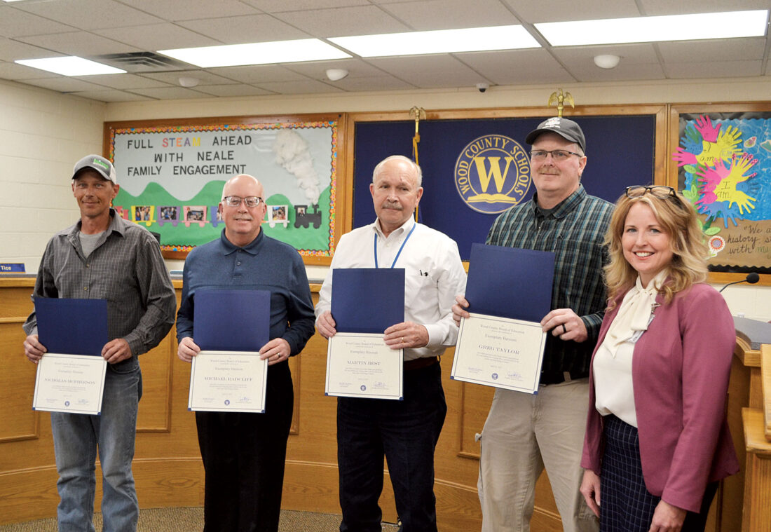 Wood County BOE recognizes students, staff News, Sports, Jobs News and Sentinel